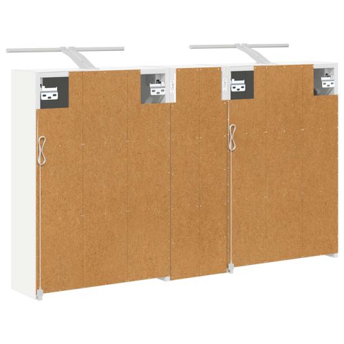 Комплект шкафове за баня 3 pcs 106 x 16 x 62,5 см