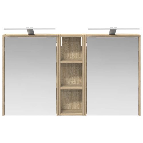 Комплект шкафове за баня 3 pcs 106 x 16 x 62,5 см