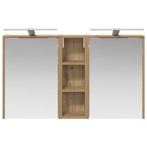 Комплект шкафове за баня 3 pcs 106 x 16 x 62,5 см