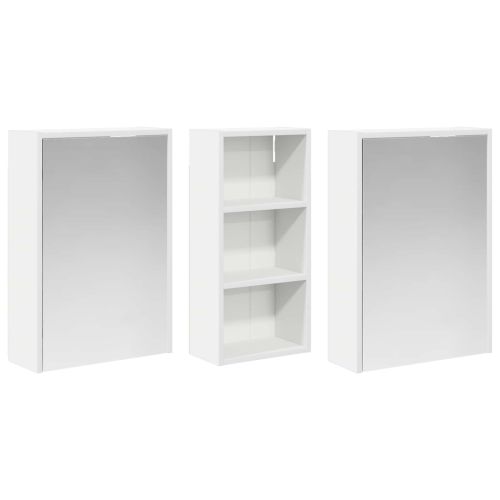 Комплект шкафове за баня 3 pcs 116 x 16 x 62,5 см