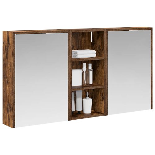 Комплект шкафове за баня 3 pcs 116 x 16 x 62,5 см