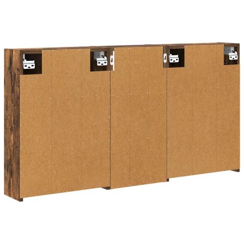 Комплект шкафове за баня 3 pcs 116 x 16 x 62,5 см