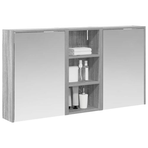 Комплект шкафове за баня 3 pcs 116 x 16 x 62,5 см