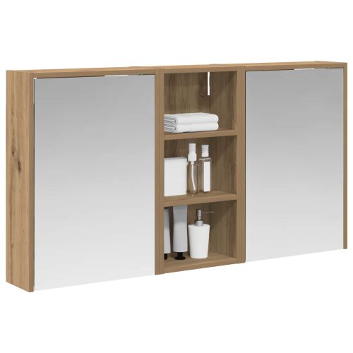 Комплект шкафове за баня 3 pcs 116 x 16 x 62,5 см