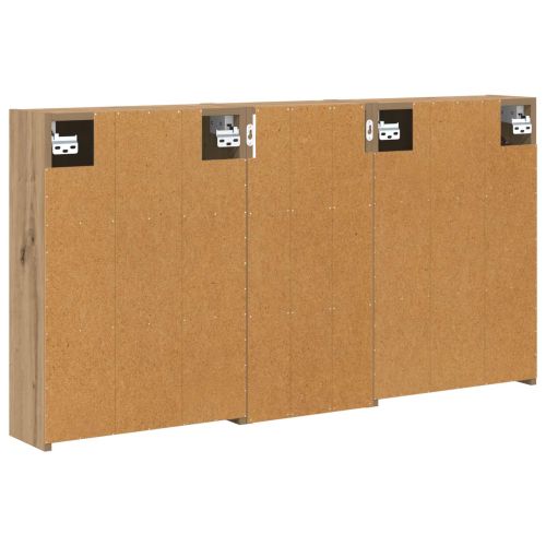 Комплект шкафове за баня 3 pcs 116 x 16 x 62,5 см