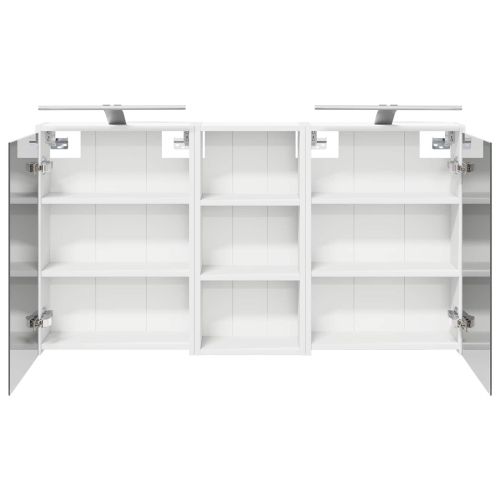 Комплект шкафове за баня 3 pcs 116 x 16 x 62,5 см