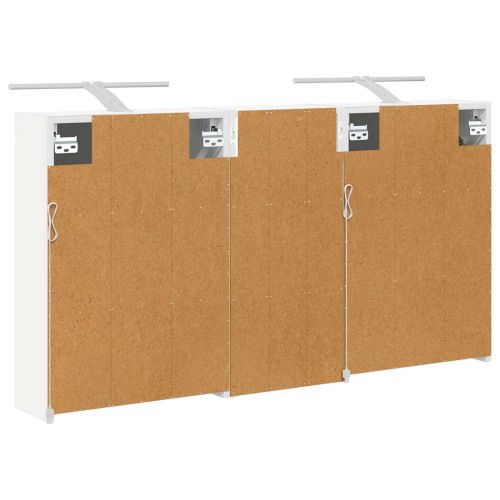 Комплект шкафове за баня 3 pcs 116 x 16 x 62,5 см