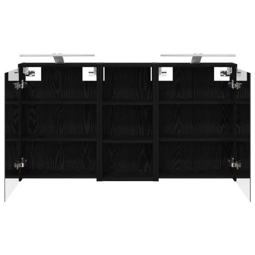 Комплект шкафове за баня 3 pcs 116 x 16 x 62,5 см