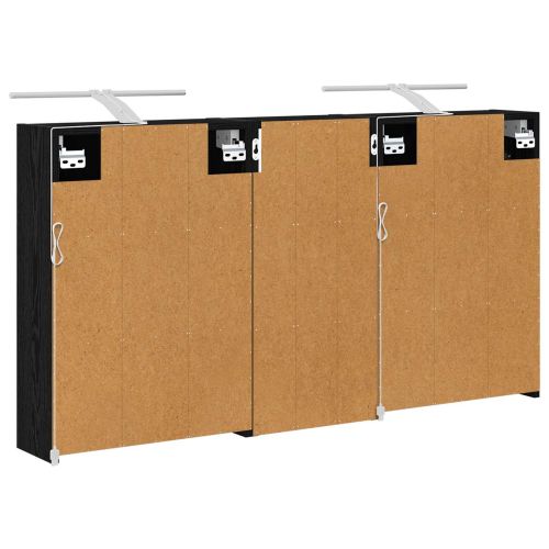 Комплект шкафове за баня 3 pcs 116 x 16 x 62,5 см