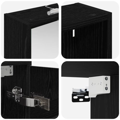 Комплект шкафове за баня 3 pcs 116 x 16 x 62,5 см