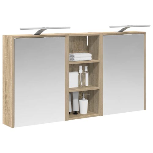 Комплект шкафове за баня 3 pcs 116 x 16 x 62,5 см