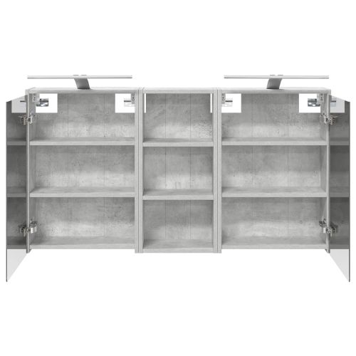 Комплект шкафове за баня 3 pcs 116 x 16 x 62,5 см