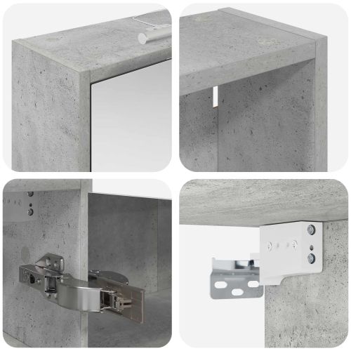 Комплект шкафове за баня 3 pcs 116 x 16 x 62,5 см