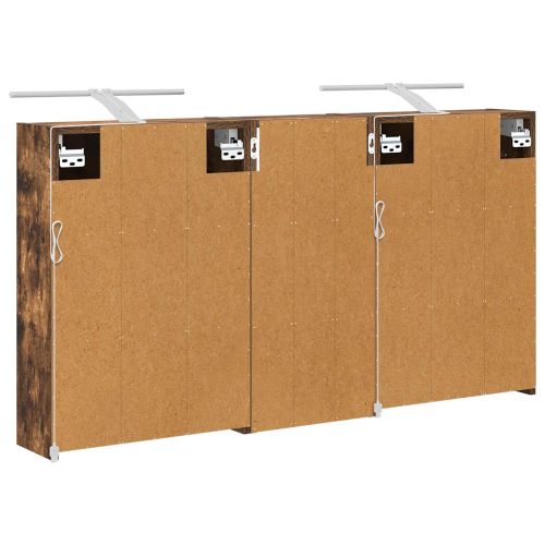 Комплект шкафове за баня 3 pcs 116 x 16 x 62,5 см