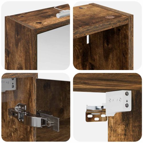 Комплект шкафове за баня 3 pcs 116 x 16 x 62,5 см