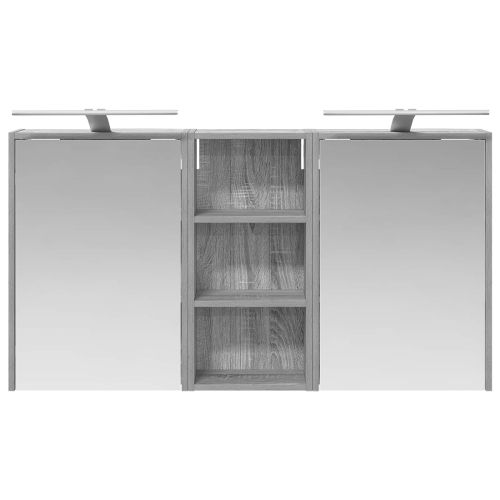 Комплект шкафове за баня 3 pcs 116 x 16 x 62,5 см