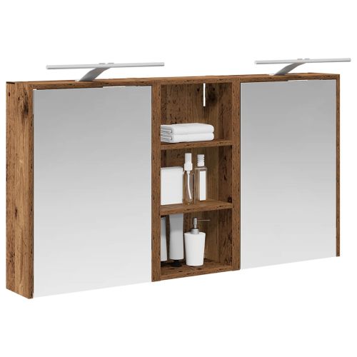 Комплект шкафове за баня 3 pcs 116 x 16 x 62,5 см