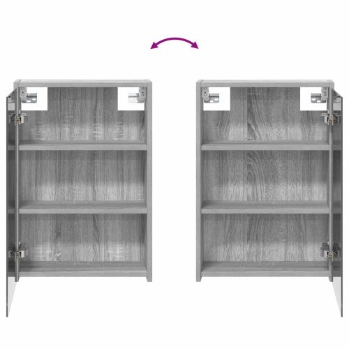 Комплект шкафове за баня с рафт 3 pcs 126 x 16 x 62.5 см