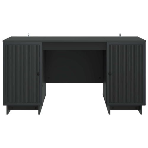 Бюро Черно Инженерна дървесина 142,5 x 50 x 75 см