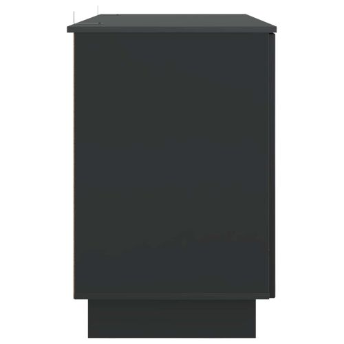Бюро Черно Инженерна дървесина 142,5 x 50 x 75 см