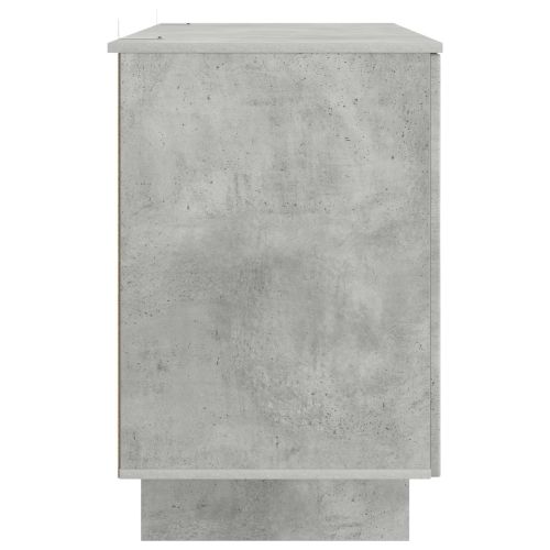 Бюро Бетонно сиво Инженерна дървесина 142,5 x 50 x 75 см