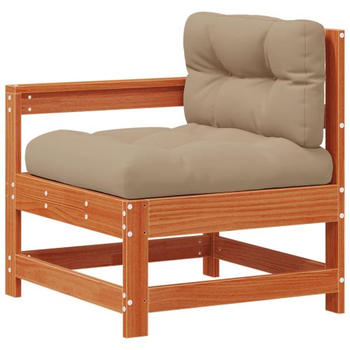 Комплект за почивка в градина 5 pcs Восъчнокафяво