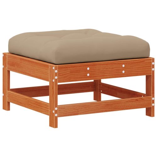 Комплект за почивка в градина 8 pcs Восъчнокафяво