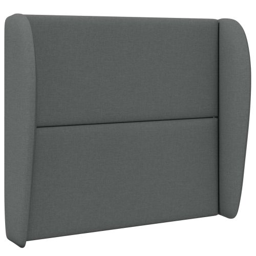 Ушичка на таблата Тъмен сив 80 x 23 x 6 см текстил